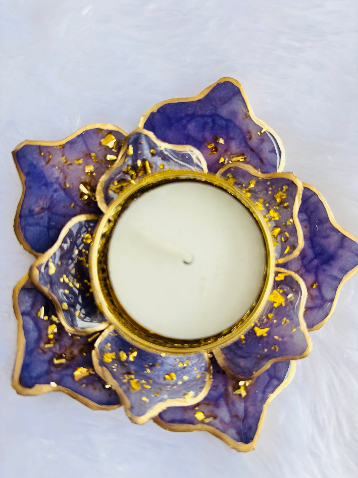 3D flower Candle holder