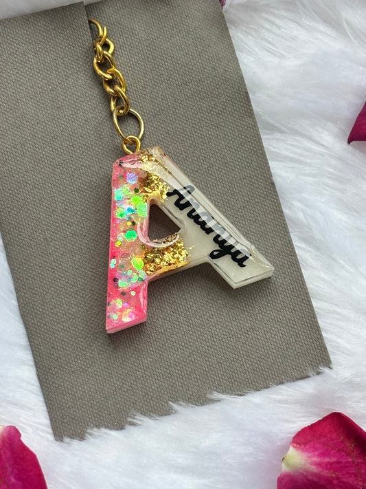 Alphabet Name Keychain