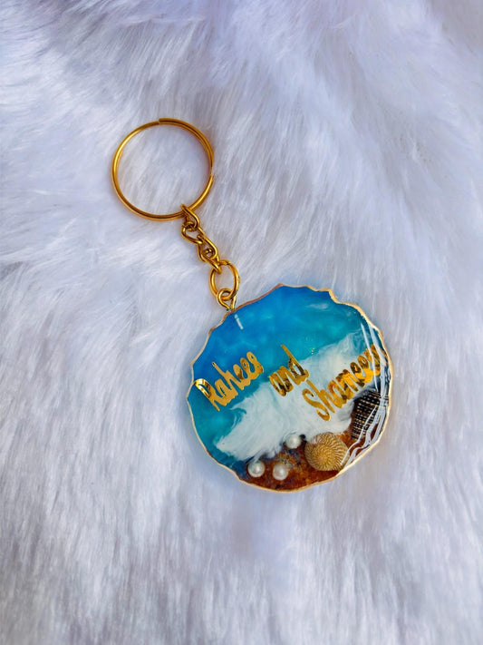Beach Theme Keychain