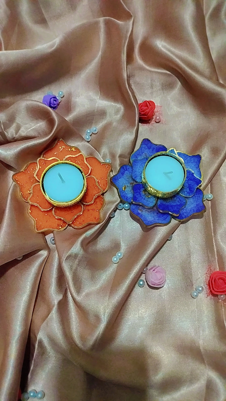 3D Flower Candle holder