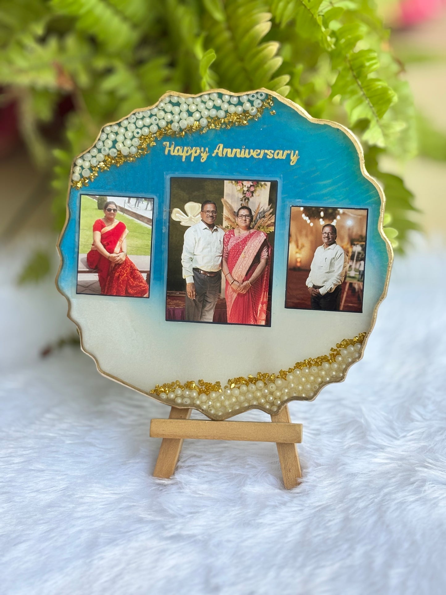 Resin photo frame