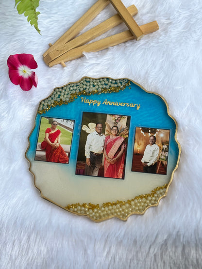 Resin photo frame