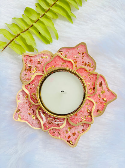 3D flower Candle holder