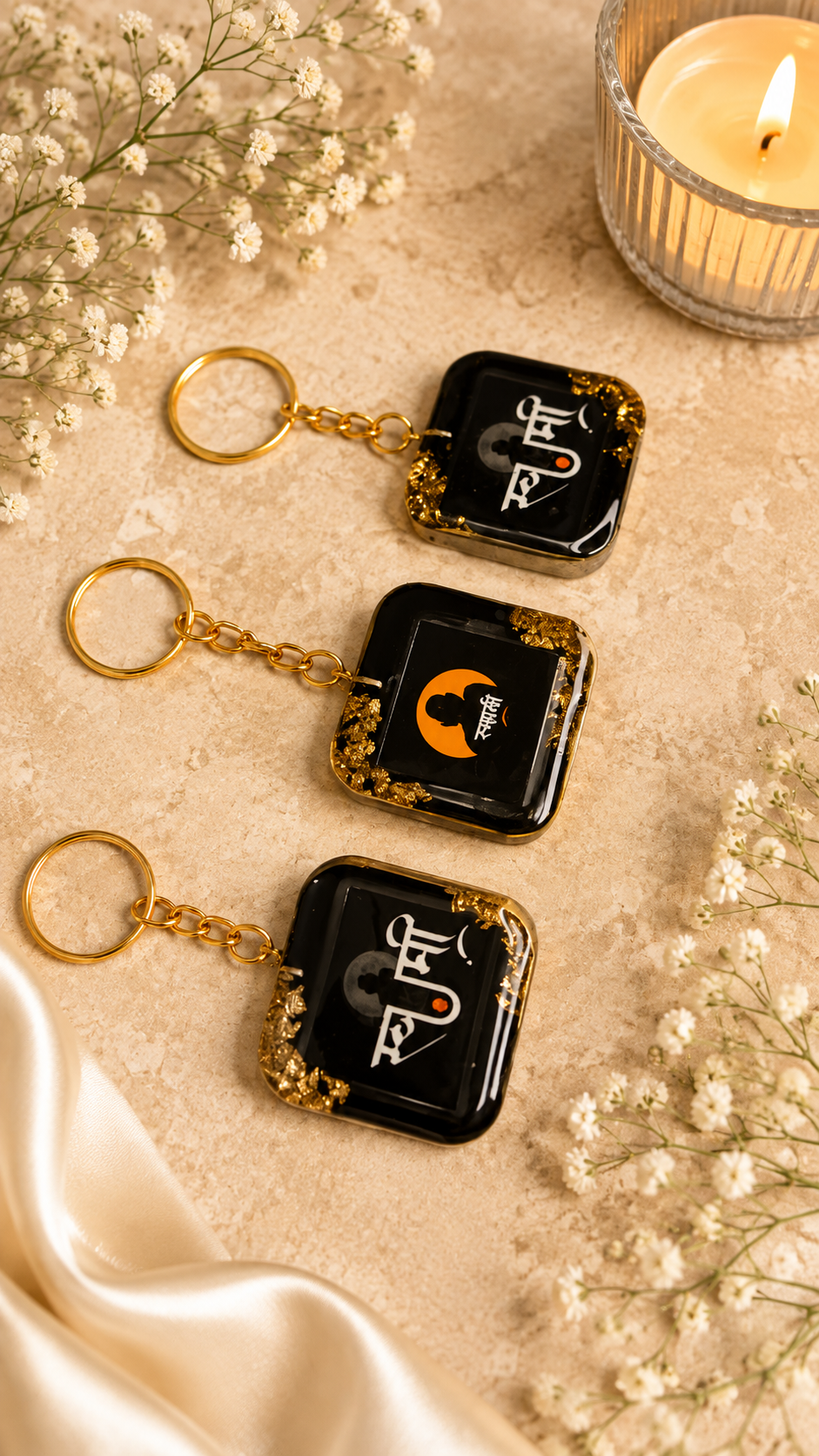 Swami Samartha keychain