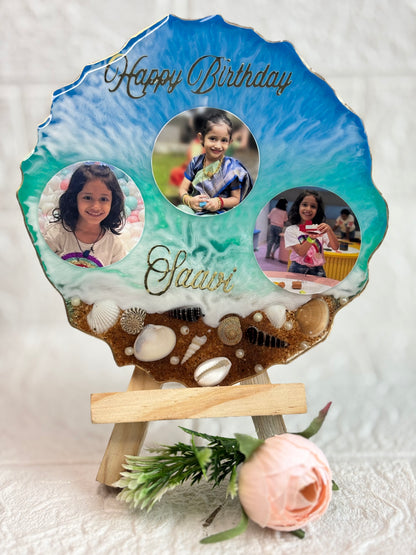 Resin photo frame