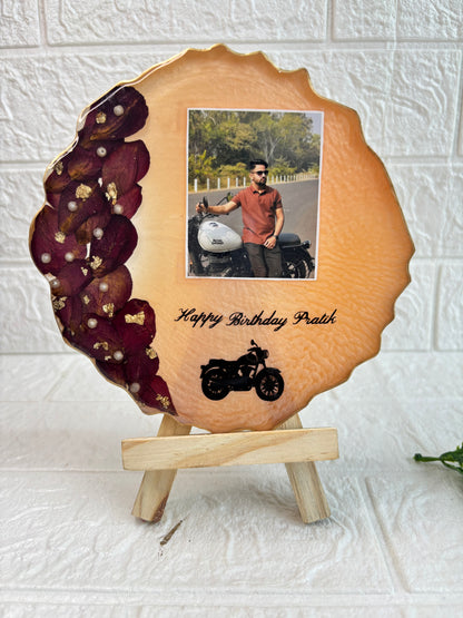 Resin photo frame