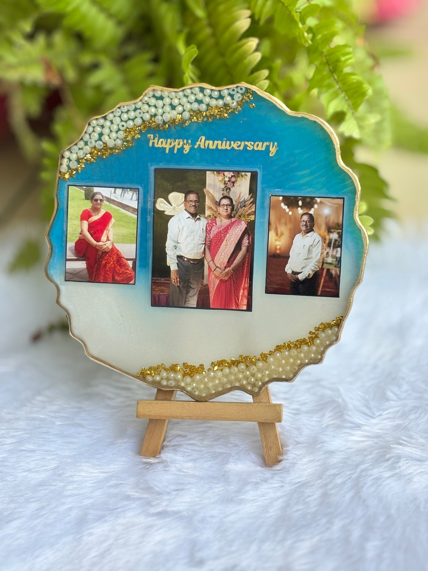 Resin photo frame