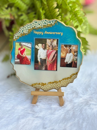 Resin photo frame