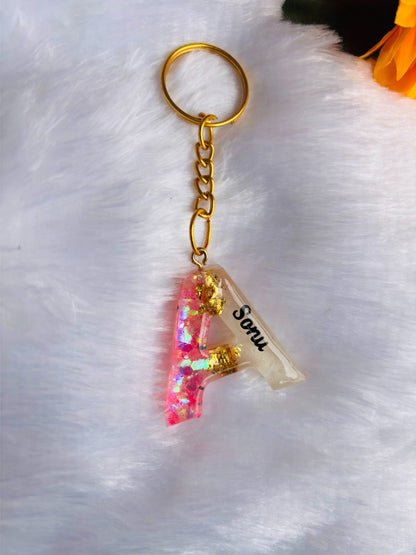 Alphabet Name Keychain