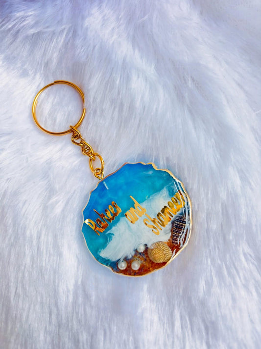 Beach Theme Keychain
