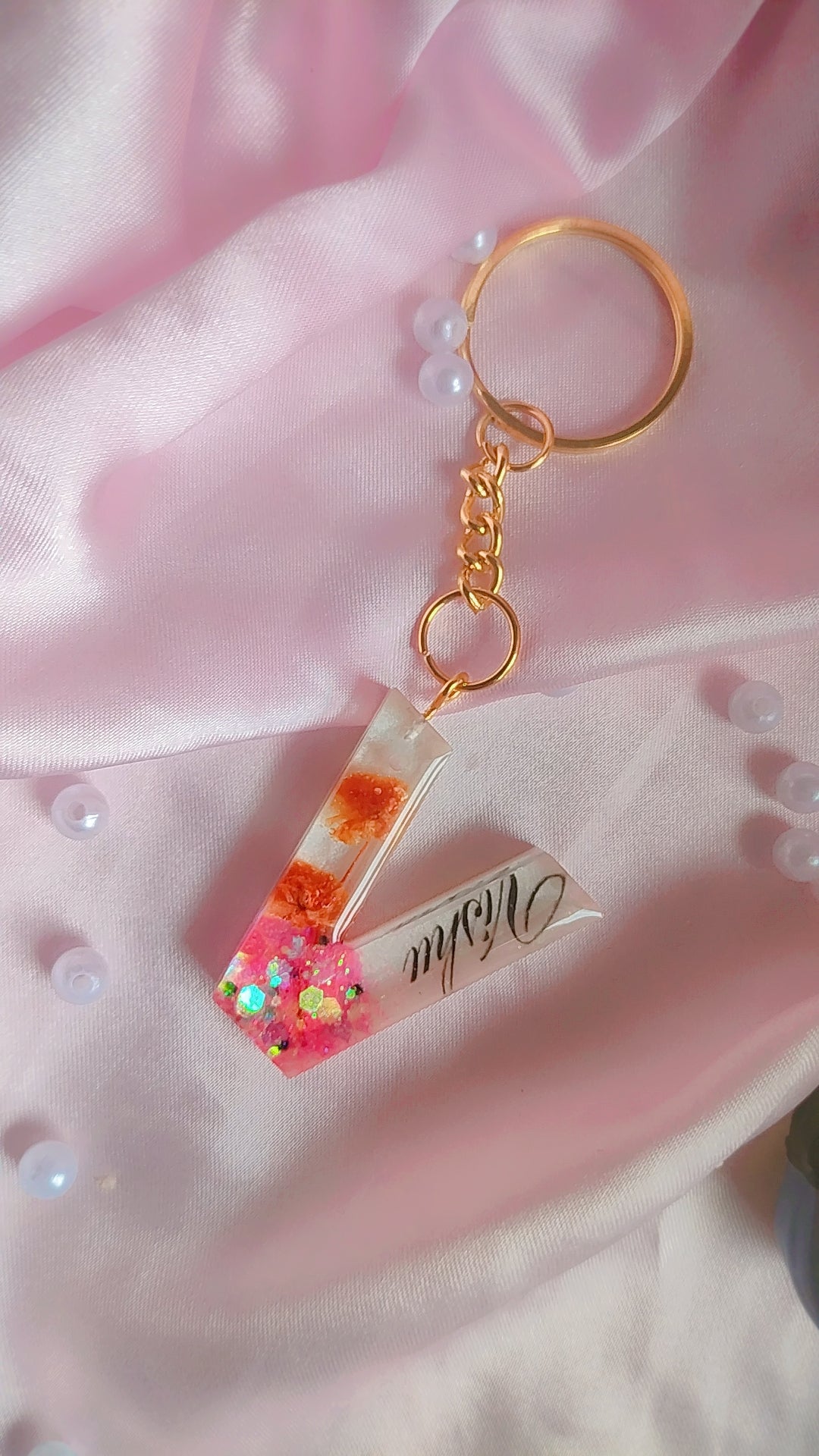 Letter Keychain